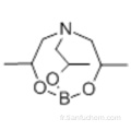 2,8,9-trioxa-5-aza-1-borabicyclo [3.3.3] undécane, 3,7,10-triméthyl- CAS 101-00-8